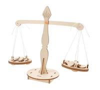 WHAMVOX 5pcs Stem Balance Scale Kit with Weights for DIY Lever Science Experiment for Early Development and Critical Thinking in Home Classroom and Outdoor Learning