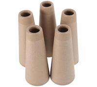 WHAMVOX 5pcs Wool Winder Tubes Paper Spool Knitter Replacement for Yarn Winder Holder Tube DIY Knitting Machine Accessories for Crochet Embroidery Textile Industry
