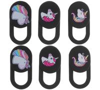 WHAMVOX 6 Pcs Plastic Webcam Privacy Slider Covers Design for Laptop Tablet and Phone, Fine Workmanship Computer Camera Cover Protecting Your Privacy