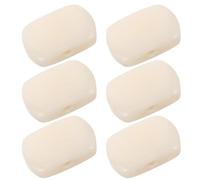 WHAMVOX 6 Pieces Guitar Tuning Pegs Set Resin Square Knobs with Nuts for Electric Acoustic Guitars Replacement Tuner Hardware Suitable for Music Performances