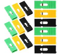 WHAMVOX 60pcs 2.54mm Pin Header Jumper Cap Block with Open and Closed Design for Secure and Reliable Connections in CD Dvd Drive and Electronic Devices Plastic Circuit Board Random Color