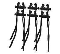 WHAMVOX 6pcs Adjustable Neck Pillow Cords Buckle Elastic Neck Pillow Rope for Travel Prevents Falling Comfortable Stylish Design for