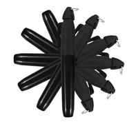 WHAMVOX 6pcs Golf Line Marker Pens with Triangle Clip Black Ballpoint Golfing Marker for Accurate Golf Ball Marking and On-course Drawing