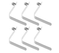 WHAMVOX 6pcs Kayak Paddle Spring Clips Push Button Snap Lock Tubing Pins Quick Assembly Replacement for Boating Camping Fishing Rods and Outdoor Gear