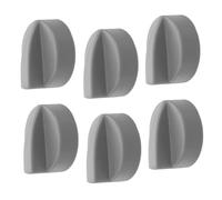 WHAMVOX 6pcs Miniature Dollhouse Stove Knobs Plastic Replacement Control Switches for Kitchen Appliances Smooth Rotating Gas Burner Buttons for Roleplaying