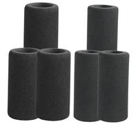 WHAMVOX 6pcs Professional Cycle Pump Cover Sponge Protective Sleeve Windproof Bike Inflator Cover for Cylinders Replacement Accessories