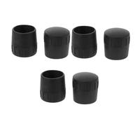 WHAMVOX 6Pcs Rubber Foot Caps for Mic Arm Stand Durable Vinyl Protector for Microphone Stands Noise Dampening Sleeve for Enhanced Audio Recording Stability
