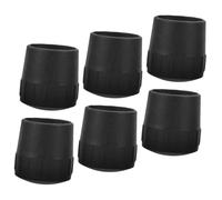 WHAMVOX 6pcs Rubber Guitar Stand Leg Pad Guitar Footrest Nonslip Caps Stand Feet Pad for Acoustic