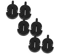 WHAMVOX 6pcs Rubber Violin Mute Practice Silencers for Quiet Playing for Beginners Portable Design for Home Use and Night Practice