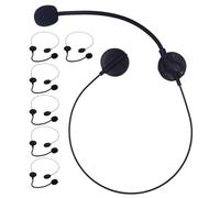 WHAMVOX 7pcs Fake Microphone Headset Prop for Rock Star Costume Accessories for Party's Halloween Outfit Fancy Dress Cosplay Props for Boys and Girls Birthday Party