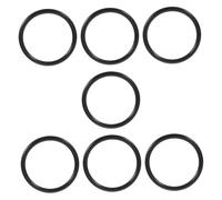 WHAMVOX 7pcs Rubber Ring Cushions for Crystal Singing Bowls, Anti-slip Sound Bowl Washer Pads that Absorb Vibrations and Minimise Noise Interference, Suitable for Music Studios