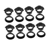 WHAMVOX 8 Sets Foosball Accessories Plastic Operation Entry Dish Replacement Cups for Table Soccer Machine Wear-resistant Plastic Entry Dishes with Structure for Easy Installation and