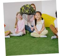 WHAMVOX 8Pcs Camouflage Educational Parachute for Outdoor Lightweight Throwing Game Props to Promote Creativity and Motor Skills Easy Operate Flying Plaything for Boys