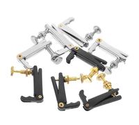 WHAMVOX 8pcs Violin Tuning Accessory Set Metal Violin Tuner Keys for Beginners Professionals