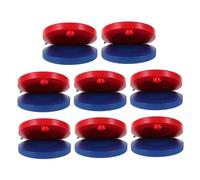 WHAMVOX 8pcs Wooden Castanets Natural Material Finger Percussion Instruments for Preschool Music Education Early Childhood Rhythm Development Orff Method for Boys
