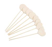 WHAMVOX 8pcs Wooden Fairy Wands for Magical Dress-up Premium Safe Material for Birthday Parties Dance Performances and Stage Use