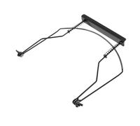 WHAMVOX Adjustable Harmonica Holder Sturdy Metal Plastic Construction and with Neck Stand for Convenient Neck Strap Compatible with 10 Hole Harmonicas Musicians Performance and Practice