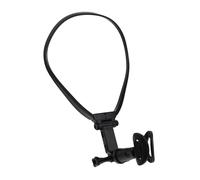 WHAMVOX Adjustable Neck Microphone Holder for Performers Lightweight Handsfree Mic Rack Compatible with Various Mics Travel-ready Stage Accessory for Magicians Hosts Singers