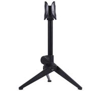 WHAMVOX Adjustable Triangle Microphone Stand with Height-Adjustable Design for Desktop Use Metal Plastic Construction for Streaming and Online Meetings