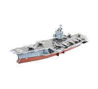 WHAMVOX Aircraft Carrier Model Building Kit DIY Puzzle for Adults Educational Paper Craft Jigsaw Enhancing Creativity and Hand-eye Coordination Large Enterprise Carrier Design