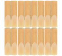WHAMVOX Alto Saxophone Reeds Musical Accessories Khaki Reeds 2.5 Strength 20 Pcs Easy Installation for Beginners and Players Suitable for Alto Saxophone and Clarinet