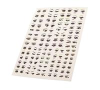 WHAMVOX Anime Eyes Stickers Craft Lenses Eyes Self-Adhesive Decal Paper DIY for Boys and Girls