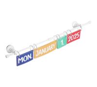 WHAMVOX Back to School Magnetic Teacher Calendar with Smooth Flip Calendar Bulletin Board for Classroom Use Featuring Magnetic Stability Versatile Use and Self-adhesive Paper Material
