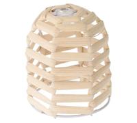 WHAMVOX Bamboo Lampshade Miniature Lamp Cover Decorative Lampshade for Small Light Bulbs, Compact Lightweight Woven Rustic, Easy Installation for Restaurant Light String Decorating