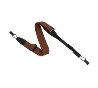 WHAMVOX Baritone Ukulele Strap No-drill Soft Adjustable Coffee Color Ukulele Accessories Comfortable Acoustic Instrument Support for Travel and Performance