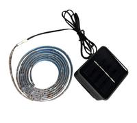 WHAMVOX Basketball Frame Light Strip Solar Light Strip 1.5m Plastic Sensor Solar Powered 30 LED Beads 120 Outdoor Playing Basketball at Night