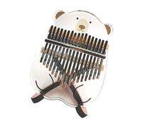 WHAMVOX Beginner Crystal Kalimba Keys Portable Finger Piano Made of Acrylic Smooth Playing Surface Charming Design