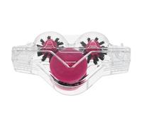 WHAMVOX Bike Chain Cleaner Tool with Pink Frog Design, Reusable Bicycle Chain Scrubber for Mountain and Road Bikes, Cycling Maintenance Cleaning Device for Outdoor Use