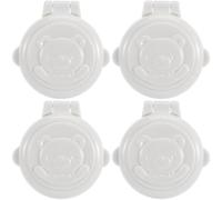 WHAMVOX Button Security Lock 4Pcs Childproof Button Covers Key Start Protection for Car Brake Switch and Home Washing Machine Use