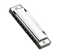 WHAMVOX C Key Blues Harmonica for Beginners and Professionals Portable Stainless Steel Musical Instrument with Hand-polished Exterior Ergonomic Design Suitable for Adults and Music