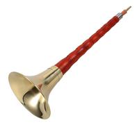 WHAMVOX Chinese Suona Instrument Set Black Ebony Wood Beginner-friendly Random Color Accessories Includes Reed and Air Chamber for Boys and Girls and Adults