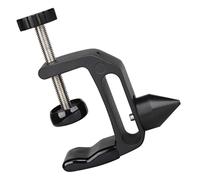 WHAMVOX Clarinet Desktop Storage Rack Multifunctional Holder for Cork Polishing Fits Various Desktop Thicknesses for Musicians Photographers and More Black