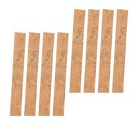 WHAMVOX Clarinet Neck Cork Sheets Replacement Pads Made of Natural Cork 8pcs to Enhance Playing Comfort and Prevent Air Leaks for Musical Instrument Repair Suitable for Daily Practice