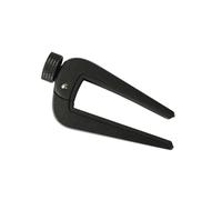 WHAMVOX Clip Guitar Capo with Quick Key Trigger Silicone Pad Protection Accurate Tuning Clamp for Acoustic Electric Classical Guitar and Ukulele Black Multi Functional Flanger Fc