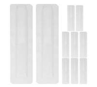 WHAMVOX Clock Pointer Protective Covers Plastic 10 Pcs for Wall Clocks