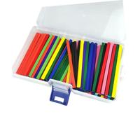 WHAMVOX Colorful Kindergarten Math Counting Sticks with Storage Box and Learning Chart Smooth Rods for Addition and Subtraction Practice Educational Math for Early Learning Development