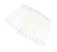 WHAMVOX Colorful Replacement Landing Net with Knotless Gelatin Silk Mesh Fly Fishing Catch Net Basket for Anglers for Replacing