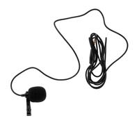 WHAMVOX Condenser Microphone Clip for Podcasts Omnidirectional Lapel Mic Ideal for Online Teaching Recording