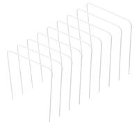 WHAMVOX Croquet Three-Post Goal Replacement Set 9 Pieces Heavy Duty Iron Wire Wickets for Outdoor Lawn Games Backyard Croquet Accessories Easy to Assemble