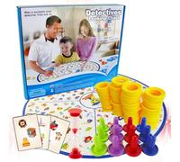 WHAMVOX Detectives Looking Chart Interactive Educational, Brain Training Intelligence Game, Parent Learning Activity Set