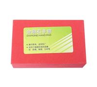 WHAMVOX Diamond Grit 60 Sanding Block with Sponge Backing for Low-Energy Polishing and Labour-Saving Handheld Grinding Tool for Tile and Glass Edge Finishing