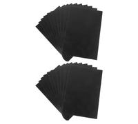 WHAMVOX Display Board Panel Smooth Texture and Precision-Cut Edges 20pcs Black Foam 11.9x7.9 Inch Rectangle Foam Sheet for Presentation and Craft Projects for Shop Windows and Classroom