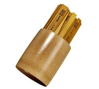 WHAMVOX Divination Game Sticks Bucket Set with Bamboo Sticks and Lightweight Bamboo Bucket, Simple to Store Chinese-style Divination Game for Home and Office Use, Suitable for Beginners