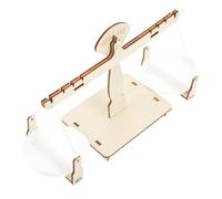 WHAMVOX DIY Balance Scale Model Kit for Stem Science Education Assembly for Ages Learning and Physics Experiment Craft