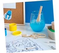 WHAMVOX DIY Hydraulic Robotic Arm Kit for Stem Wooden Mechanical Model Building Educational Hydraulic Robot Arm for Boys Science Experiments and Engineering Learning