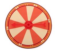 WHAMVOX DIY Lottery Game Wheel Wall-mounted Prize for Party Classroom Carnival Trade Show Raffle Drawing Prop Plastic Craftsmanship